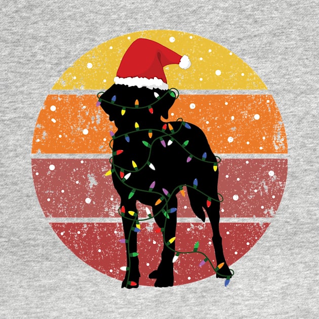 Black Lab Christmas by DigitalCreativeArt